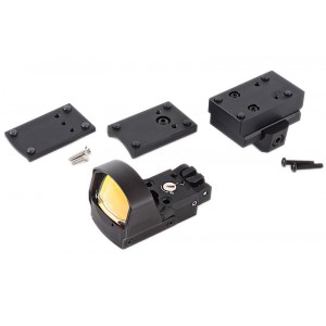 BLACKCAT AIRSOFT PD STYLE RED DOT SIGHT - BLACK